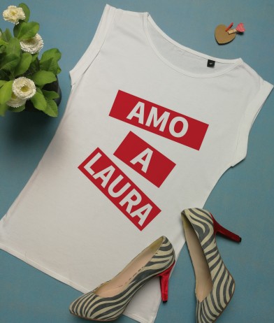 Camiseta Amo a Laura